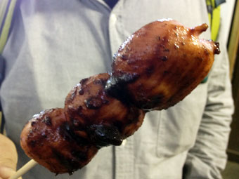 鋸山ロープウェイ山頂駅 焼き団子
